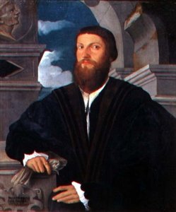 Coignati orvos portréja, 1534 körül alkotó: Paolo Pino or Pini