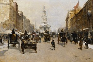 The Strand, London, 1888