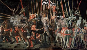 A San Romano-i csata ... alkotó: Paolo Uccello