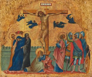 A keresztre feszítés, c. 13401345.