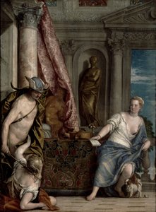 Hermész, Herse és Aglauros, 1576-84 körül alkotó: Paolo Veronese