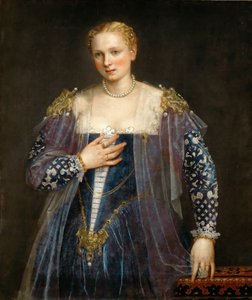 Egy velencei nő portréja La Bella Nani, c. 1560.