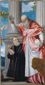 Szent Jeromos és egy adományozó alkotó: Paolo Veronese