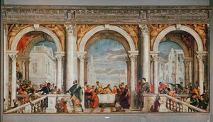 Az ünnep a Levi-házban alkotó: Paolo Veronese