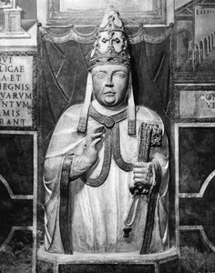 XII. Benedek pápa (megh. 1342) alkotó: Paolo da Siena