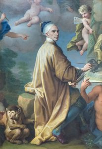 Önarckép, 1714-es poszt, Paolo de Matteis (olaj, vászon) alkotó: Paolo di Matteis