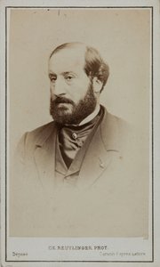 Emile Augier portréja 1820-1889.
