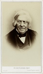 Jules Michelet portréja 1798-1874, c. 1870.