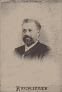 Henri Maréchal zeneszerző portréja 1842-1924, 1893.