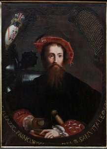 Fontanellato, Rocca Sanvitale: "Barbara Sanseverino Sanvitale portréja", másolat