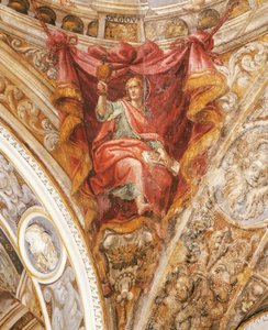 Poitiers-i Szent Hilary Francesco Mazzola, Parmigianino (1503-1540), freskó, San Giovanni Evangelista templom, Párma alkotó: Parmigianino