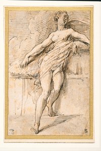Fekvő női alak alkotó: Parmigianino