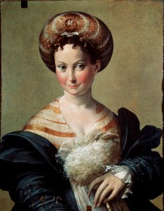 A kedvenc vagy török ​​rabszolga Francesco Mazzola Il Parmigianino festménye A parmezán (1503-1540) 1530 kb. V. 67x53 cm Parma, Nemzeti Galéria alkotó: Parmigianino