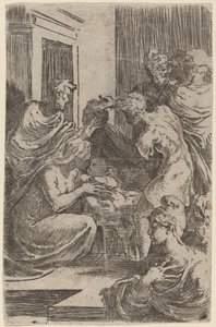 A Pásztorok imádata alkotó: Parmigianino