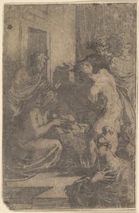 A betlehemes, kb. 1527-30. alkotó: Parmigianino