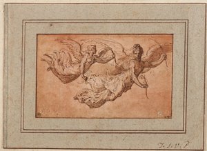 Zwei Studien für die Figur des Sieges alkotó: Parmigianino