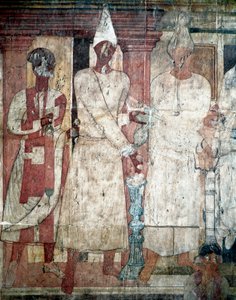 Pártus Birodalom: "" Conon áldozata"" A Palmüréni Istenek templomának vagy Bel templomának freskója