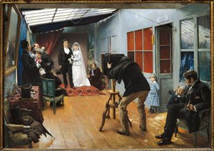 Esküvő a Fotósnál alkotó: Pascal Adolphe Jean Dagnan Bouveret