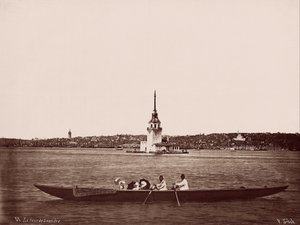 Kız Kulesi, Galata és Fındıklı lakónegyedek