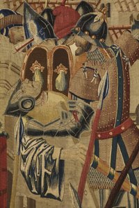 A Pastrana gobelinek, Tournai-i gyártás, valószínűleg Passchier Grenier műhelyéből, 1471-1475 körül (gobelin).