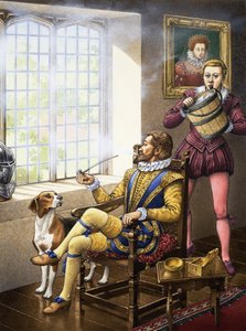 Ki öntött vizet Sir Walter Raleigh-re