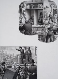 William Booth (1829-1912) (gouache, papír)