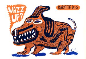Wazz up, 2014 (szitanyomat)