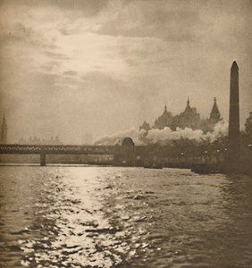 Ahol a Doverbe vezető vasút keresztezi a folyót, 1935.
