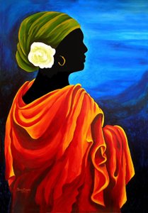 Camelia, 2008 (akril, masonit)