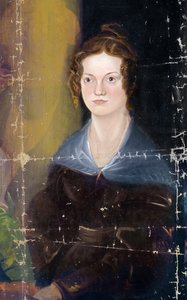Bronte nővérek portréja, részlet, 1834 körül (olaj, vászon)