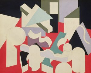 Formes, 1921-22 (olaj és ceruza, vászon)