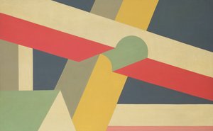 Keresztirányú gerendák, 1928-32 (olaj és ceruza, vászon)