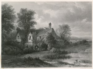 A régi Hyde Parkban, Londonban alkotó: Patrick Nasmyth