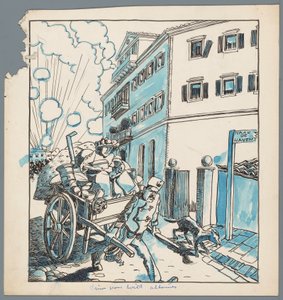 Wilhelm zu Wied Prins von Wied Albanie (cím a tárgyon) alkotó: Patricq Kroon