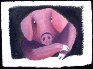 Kínai horoszkóp: a sertéshús jele. alkotó: Patrizia La Porta
