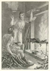 Illusztráció Homérosz Odüsszeiájához (litográfia)