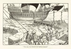 Rime of the Ancient Mariner (metszet) alkotó: Patten Wilson