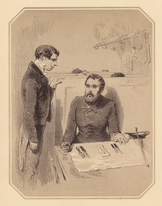 Gavarni Londonban: Gavarni Gavarni Londonban (litográfia): Foreign Gentlemen in London (litho)