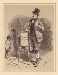 Gavarni Londonban: Gavarni Gavarni: The Potato-Can (litho)