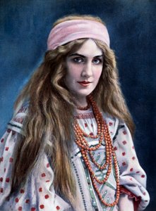 Marguerite Carre (1880-1947) Snegourotchka szerepében, a Snow Maidenben, Nyikolaj Rimszkij-Korszakov (1844-1908) alkotó: Paul (after) Nadar
