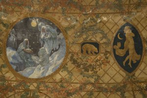 A forradalmi naptár hónapjai: Nivôse, 1909 és 1910 között (freskó)