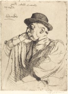 Edmond Pigalle, 1908. alkotó: Paul Albert Besnard