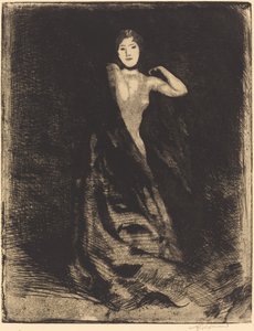 The Woman frontispiece, c. 1886. alkotó: Paul Albert Besnard