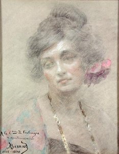 Női portré alkotó: Paul Albert Besnard