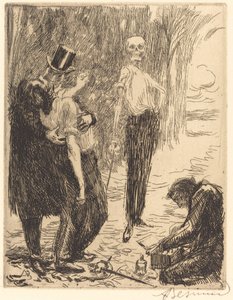 A párbaj Le párbaj, 1900. alkotó: Paul Albert Besnard
