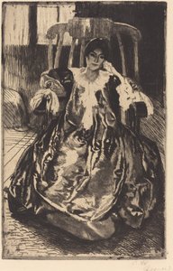 A selyemruha A selyemruha, 1887. alkotó: Paul Albert Besnard