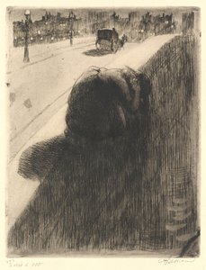 Az öngyilkosság Le Suicide, c. 1886. alkotó: Paul Albert Besnard