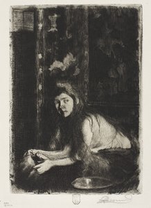 Nő vázával, 1894 alkotó: Paul Albert Besnard