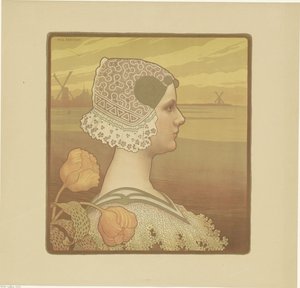 Wilhelmina, Hollandia királynőjének portréja