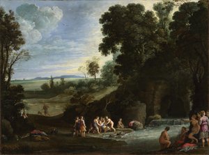 Diana és Callisto, 1620-as évek alkotó: Paul Brill